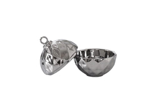 Small Ornament Bowl, Silver - La Cuisine