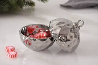 Small Ornament Bowl, Silver - La Cuisine