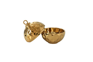 Small Ornament Bowl, Gold - La Cuisine