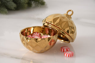 Small Ornament Bowl, Gold - La Cuisine