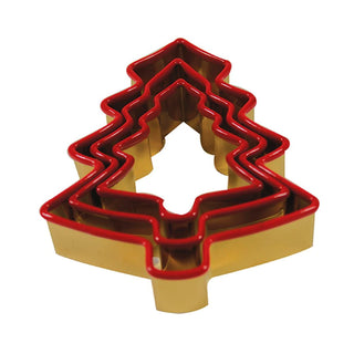 Christmas Trees Cookie Cutters, Set/3 - La Cuisine