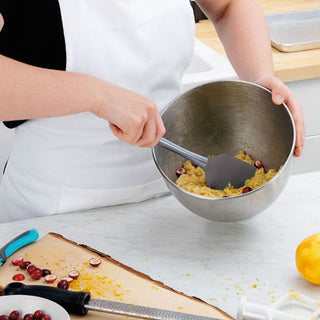 Flex-Core Spatula SS Handle Charcoal - La Cuisine