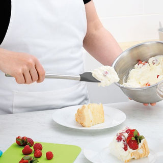 Flex-Core Spoonula SS Handle Charcoal - La Cuisine