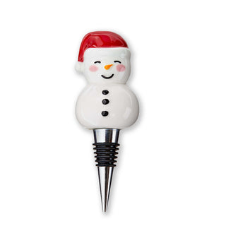 Snowman Bottle Stopper - La Cuisine
