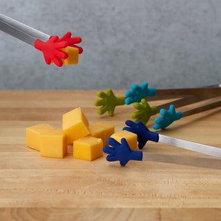 Mini Silicone Handy Tongs - La Cuisine