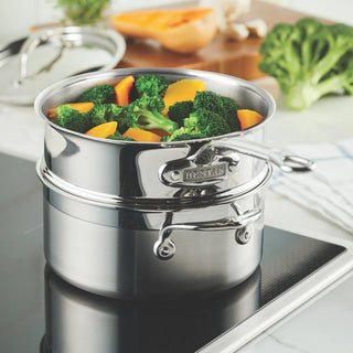Stainless Steel Steamer Insert, 3-Quart - La Cuisine