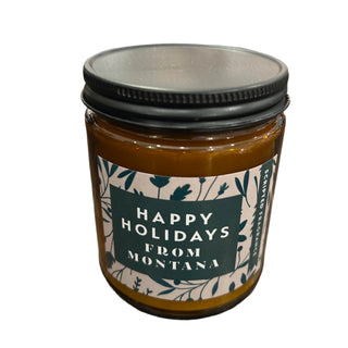 Montana Floral Holiday Candle - Sugar & Spice - La Cuisine