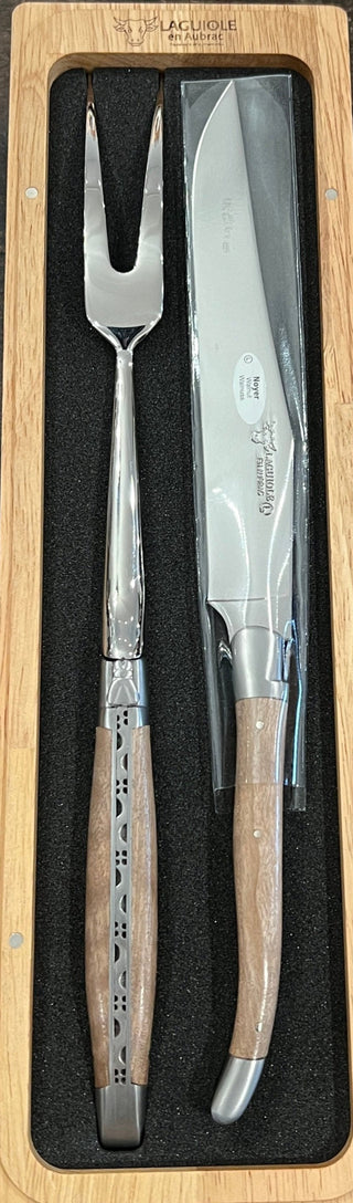 Walnut Wood Carving Set - La Cuisine