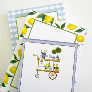 Bar Cart Notepad, 4.25x8.5 - La Cuisine