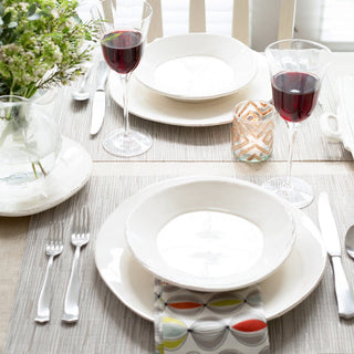 Lastra White Dinner Plate - La Cuisine