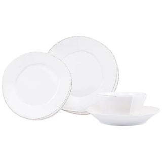 Lastra White - 4 pc Place Setting - La Cuisine