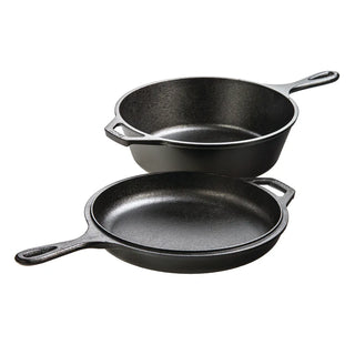 3.2 QT Cast Iron Combo Cooker - La Cuisine