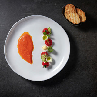 Livia Dinner Plate 11" White - La Cuisine