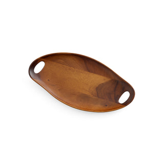Portables Acacia Wood Tray - 18in - La Cuisine