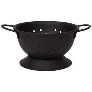 Matte Steel Black Colander Small - La Cuisine
