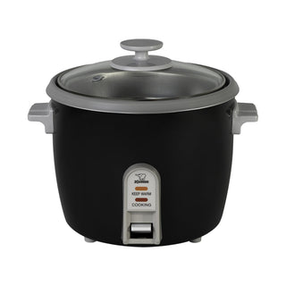 Rice Cooker/Steamer, Black 5.5 cup - La Cuisine