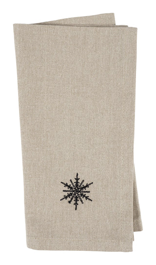 Natural Embroidered Napkin
