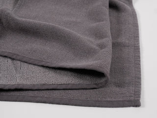 Home Rooted Sustainable Reverse Terry Towel - Charcoal - La Cuisine
