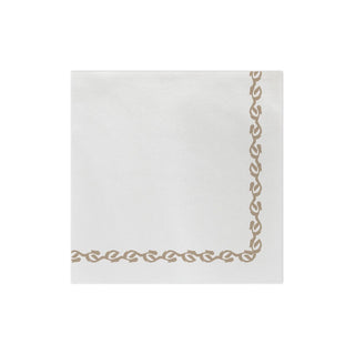 Papersoft Napkins, Florentine Linen Cocktail Napkins (Pack/20)