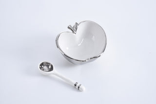 The Apple Set, White/Titanium - La Cuisine