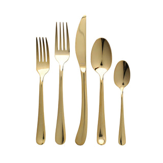 Settimocielo Oro 5-piece Flatware Place Setting - La Cuisine
