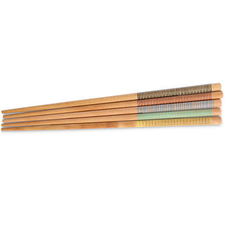 Multi Stripe Chopsticks, Set/5 - La Cuisine