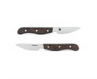 Paring Knife, Walnut - La Cuisine