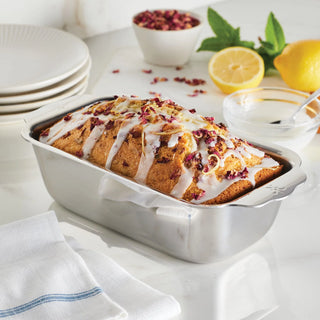OvenBond Tri-ply Stainless Steel 1-Pound Loaf Pan - La Cuisine