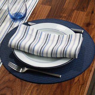 Wicker Navy Place Mats, Set/4 - La Cuisine
