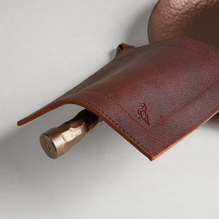 Full Grain Leather Potholder - La Cuisine