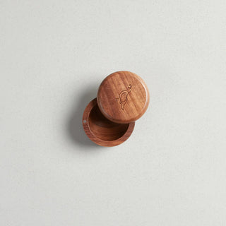 Solid Walnut Salt Keeper - La Cuisine