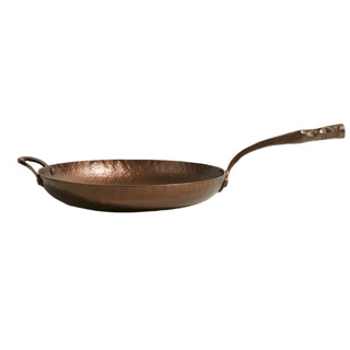 Carbon Steel Deep Farmhouse Skillet, 12" - La Cuisine