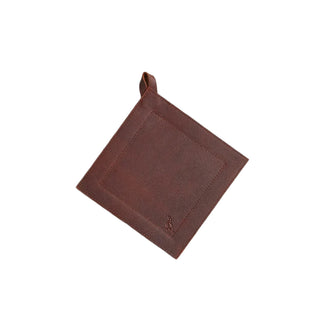 Full Grain Leather Potholder - La Cuisine