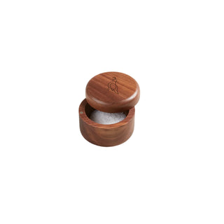 Solid Walnut Salt Keeper - La Cuisine