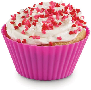 Bakelicious Silicone Cupcake Liners, Set/12 - La Cuisine