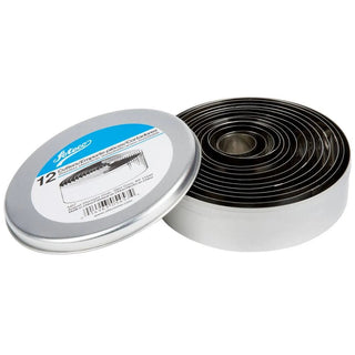 12 PC Plain Round Cutter Set - La Cuisine