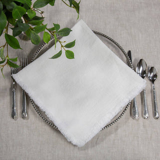 Provence Linen Napkin with Fringe - La Cuisine