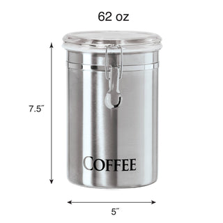 Stainless Steel Coffee Canister - La Cuisine