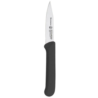 Black Clip Point Paring Knife - Matching Sheath - 3” - La Cuisine