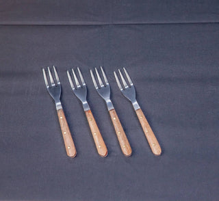 Cocktail Fork w/ Wood Handle - La Cuisine