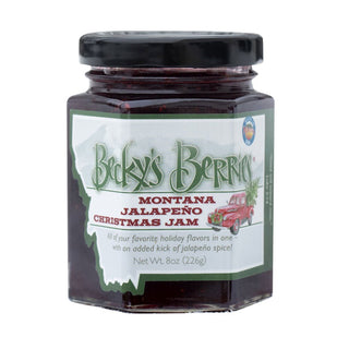 Montana Christmas Jalapeno Jam 8 oz - La Cuisine