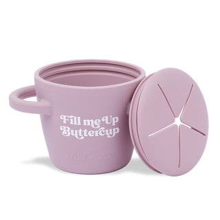 Fill Me Up Buttercup Happy Snacker: Purple - La Cuisine