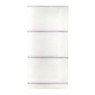 Metallic Thread Silver 22" Napkin, Set 4 - La Cuisine