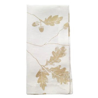 Acorn Gold Napkins, Set/4 - La Cuisine
