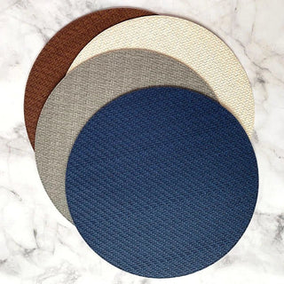 Wicker Black Place Mats, Set/4 - La Cuisine
