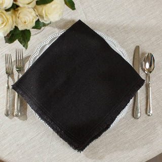 Provence Linen Napkin with Fringe - La Cuisine