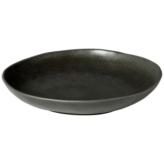 Livia Serving Bowl 14" - Matte Black - La Cuisine