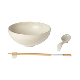 Pacifica Ramen Bowl Set, Vanilla - La Cuisine