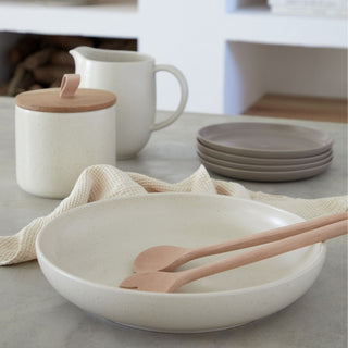 Serving Bowl 13'' Pacifica, Vanilla - La Cuisine