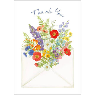 Envelope Bouquet Thank You Notes - La Cuisine